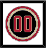 Arizona Number - Alternate Black (2020-2023) - Triple Mat 1