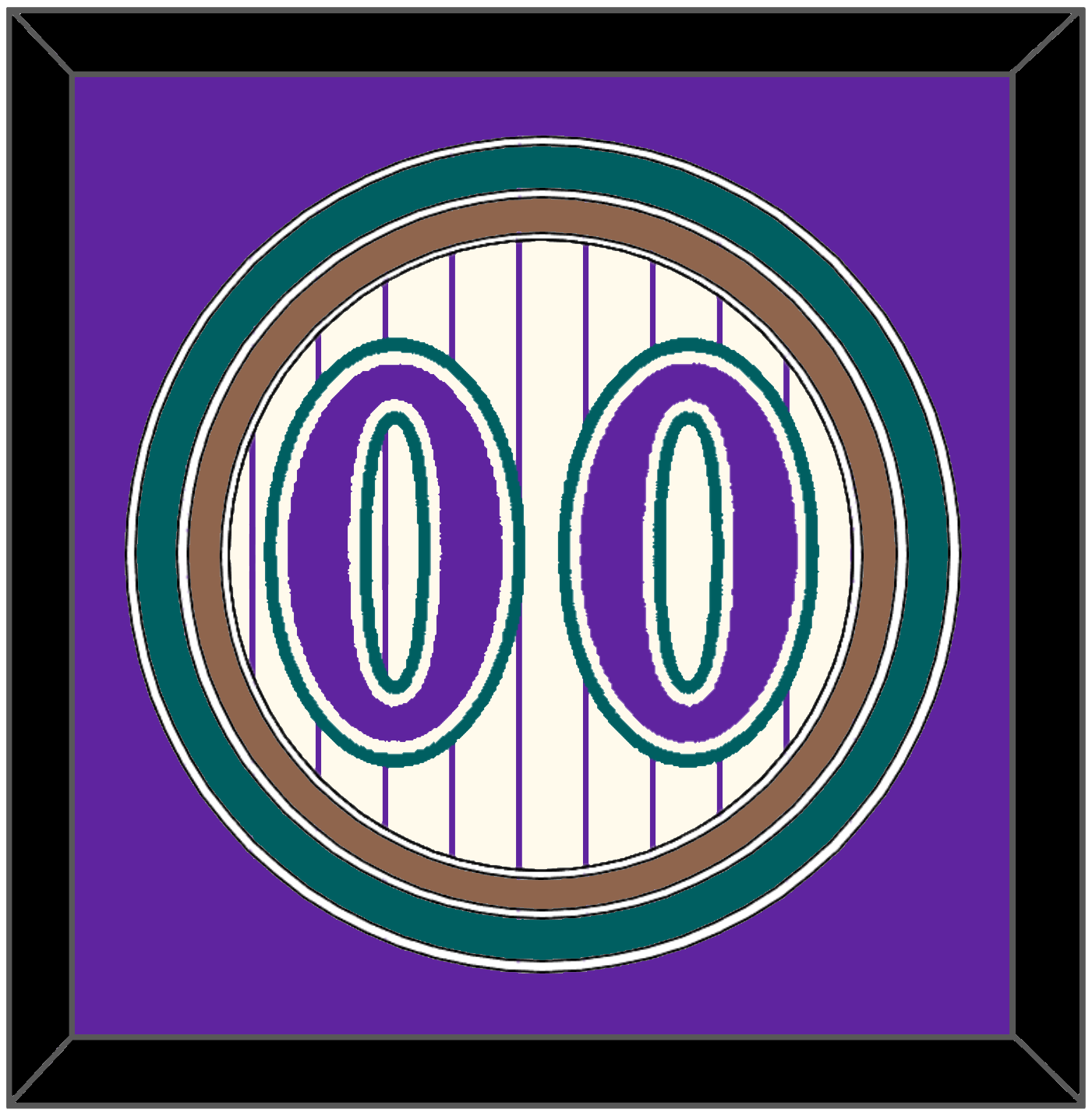 Arizona Number - Home Off-White Pinstripes (2001-2006) - Premier Tier 2