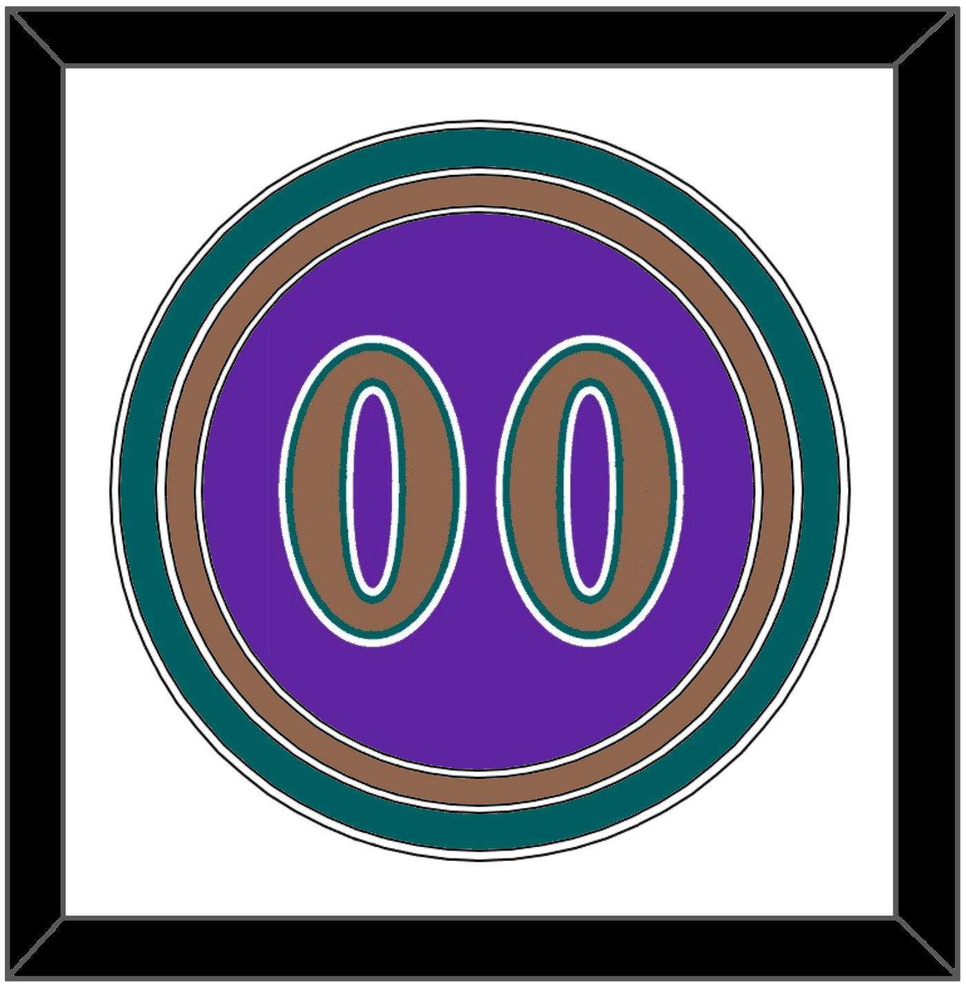 Arizona Number - Alternate Purple (1998-2006) - Premier Tier 1