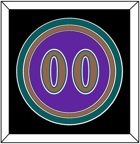 Arizona Number - Alternate Purple (1998-2006) - Premier Tier 3
