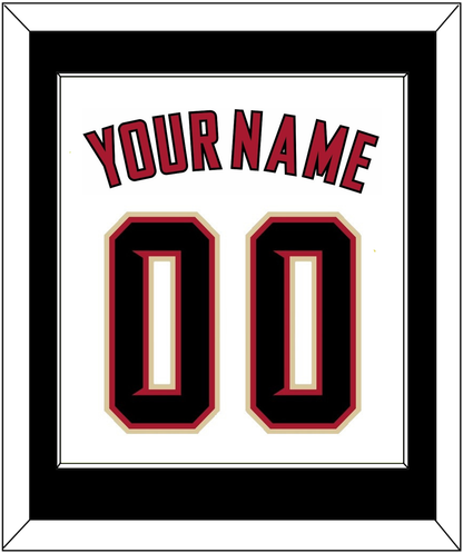 Arizona Name & Number - Home White (2020-2023) - Essential Tier 2