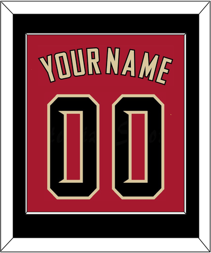 Arizona Name & Number - Alternate Red (2020-2023) - Essential Tier 3