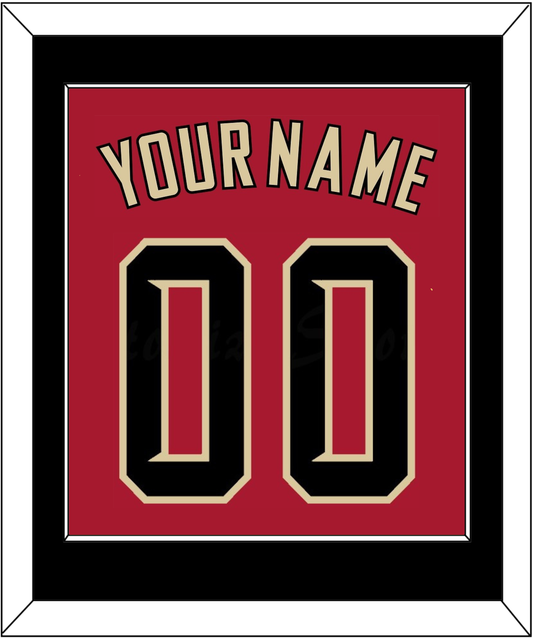 Arizona Name & Number - Alternate Red (2020-2023) - Essential Tier 3