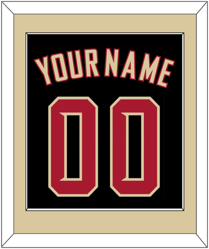 Arizona Name & Number - Alternate Black (2020-2023) - Essential Tier 3