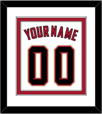 Arizona Name & Number - Home White (2020-2023) - Signature Tier 1