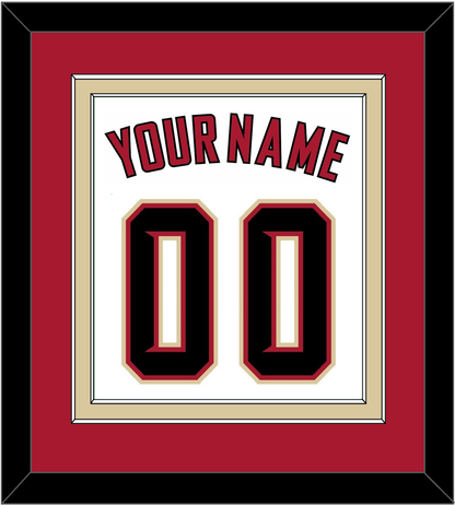 Arizona Name & Number - Home White (2020-2023) - Signature Tier 2