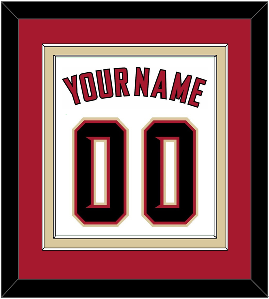 Arizona Name & Number - Home White (2020-2023) - Signature Tier 2