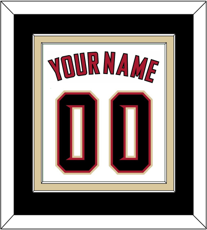 Arizona Name & Number - Home White (2020-2023) - Signature Tier 3