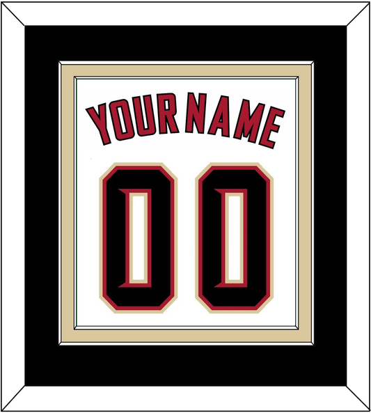 Arizona Name & Number - Home White (2020-2023) - Signature Tier 3