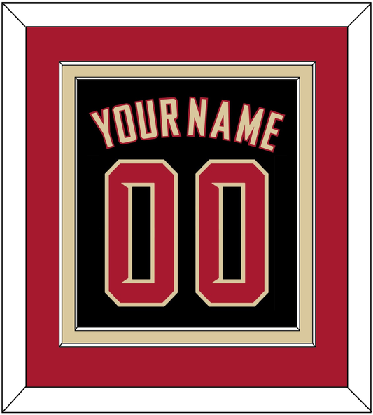 Arizona Name & Number - Alternate Black (2020-2023) - Signature Tier 3