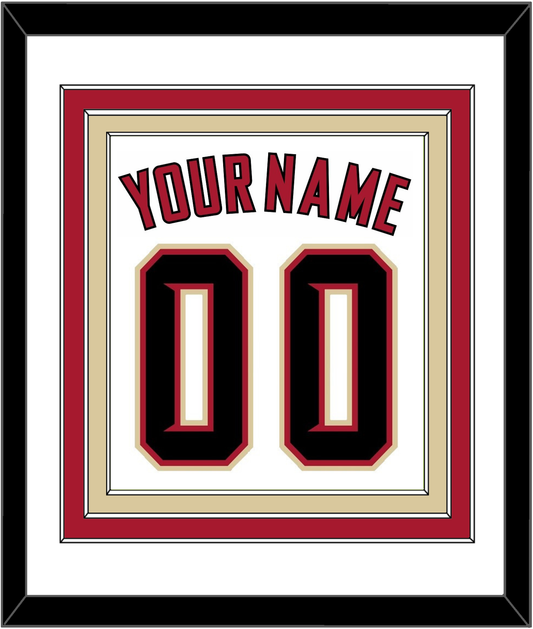 Arizona Name & Number - Home White (2020-2023) - Premier Tier 1