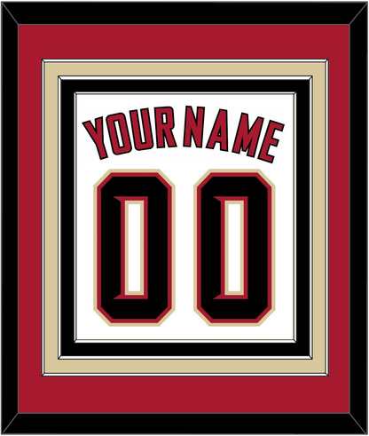 Arizona Name & Number - Home White (2020-2023) - Premier Tier 2