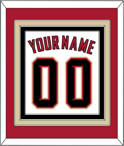 Arizona Name & Number - Home White (2020-2023) - Premier Tier 2