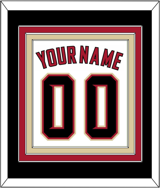 Arizona Name & Number - Home White (2020-2023) - Premier Tier 3
