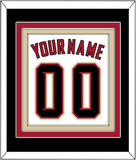 Arizona Name & Number - Home White (2020-2023) - Triple Mat 3