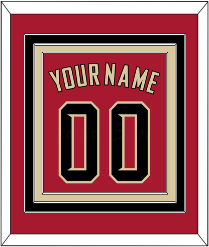 Arizona Name & Number - Alternate Red (2020-2023) - Premier Tier 2