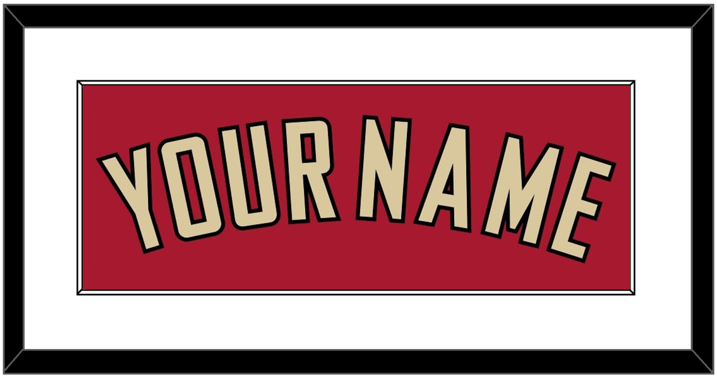 Arizona Name - Alternate Red (2020-2023) - Essential Tier 1