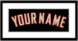 Arizona Name - Alternate Black (2020-2023) - Single Mat 1