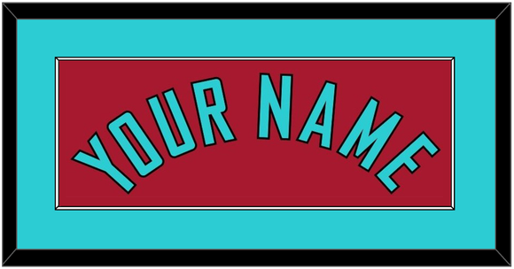 Arizona Name - Alternate Red - Single Mat 2