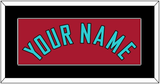 Arizona Name - Alternate Red - Single Mat 3