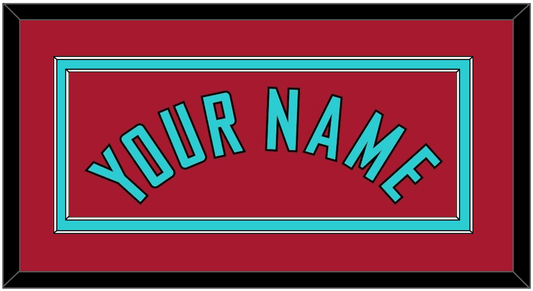 Arizona Name - Alternate Red - Signature Tier 3