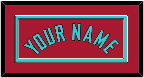 Arizona Name - Alternate Red - Double Mat 3