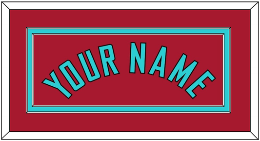 Arizona Name - Alternate Red - Signature Tier 3