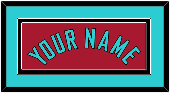 Arizona Name - Alternate Red - Double Mat 4