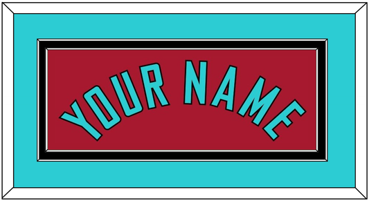 Arizona Name - Alternate Red - Signature Tier 4