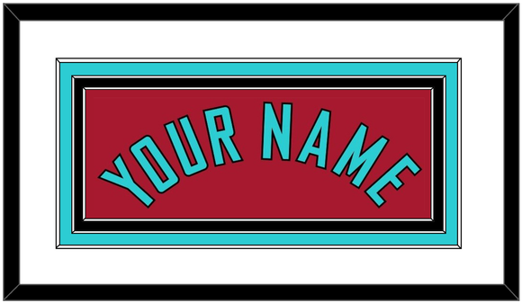 Arizona Name - Alternate Red - Triple Mat 1