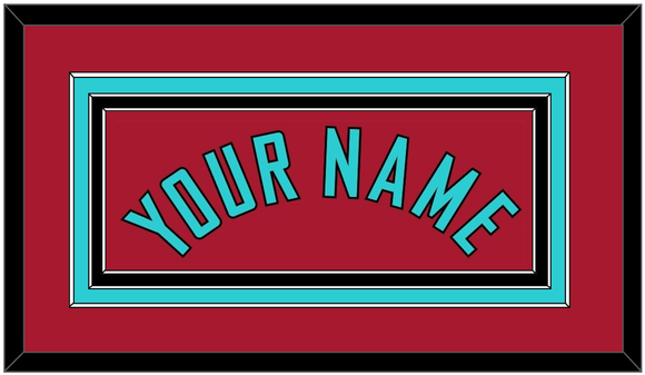 Arizona Name - Alternate Red - Triple Mat 2