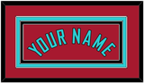 Arizona Name - Alternate Red - Triple Mat 2