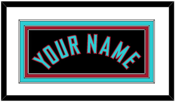 Arizona Name - Alternate Black - Triple Mat 1