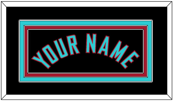 Arizona Name - Alternate Black - Triple Mat 2