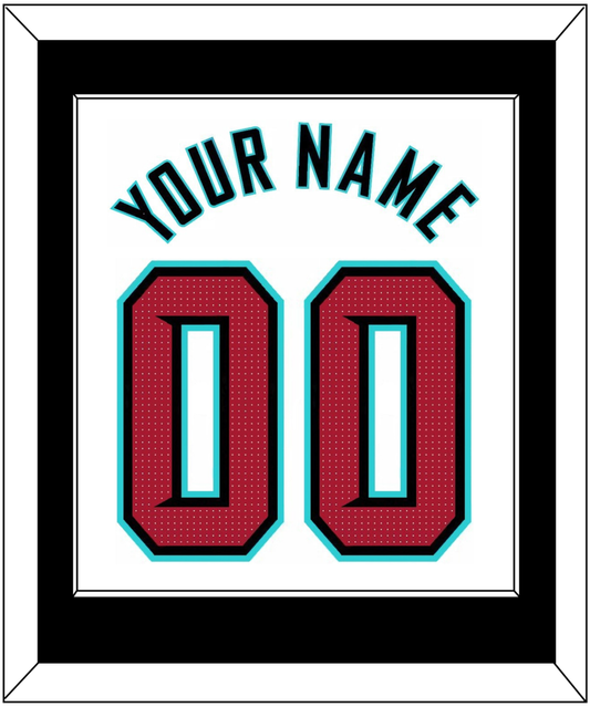 Arizona Name & Number - Home White - Essential Tier 1
