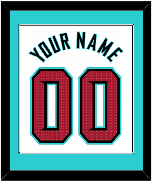 Arizona Name & Number - Home White - Essential Tier 2