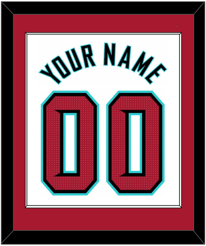 Arizona Name & Number - Home White - Essential Tier 3