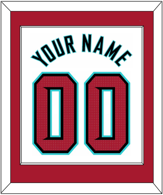 Arizona Name & Number - Home White - Essential Tier 3