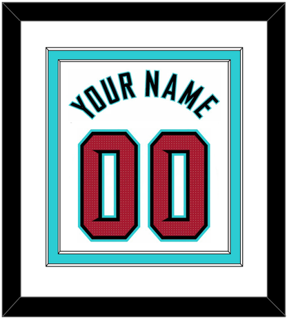 Arizona Name & Number - Home White - Signature Tier 1