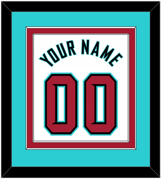 Arizona Name & Number - Home White - Signature Tier 3