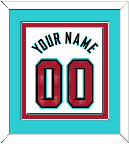 Arizona Name & Number - Home White - Signature Tier 3