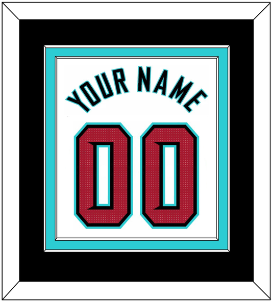 Arizona Name & Number - Home White - Signature Tier 5