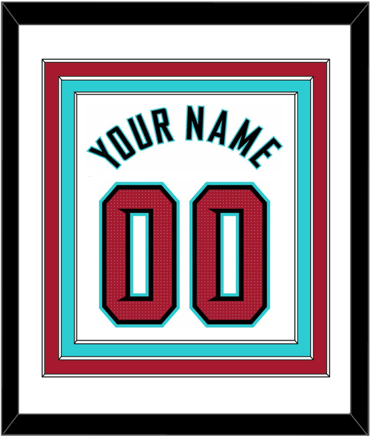 Arizona Name & Number - Home White - Premier Tier 1