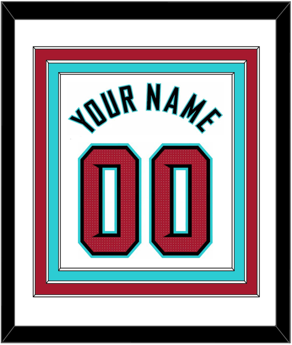Arizona Name & Number - Home White - Triple Mat 1