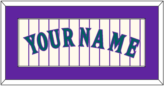 Arizona Name - Home Off-White Pinstripes (2001-2006) - Essential Tier 1