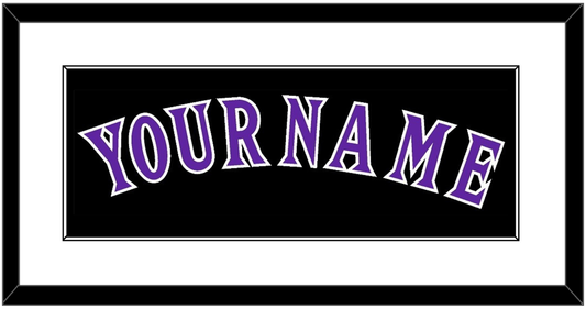 Arizona Name - Alternate Black (2001-2006) - Essential Tier 1