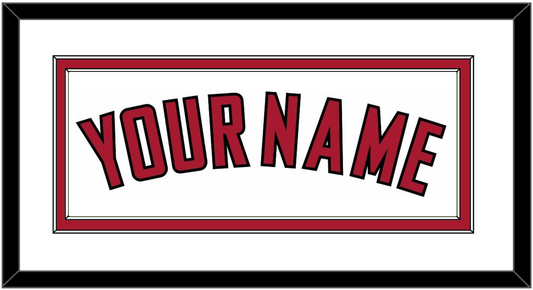 Arizona Name - Home White (2020-2023) - Signature Tier 1