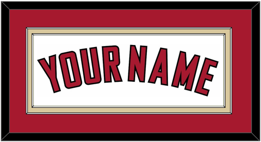 Arizona Name - Home White (2020-2023) - Signature Tier 2