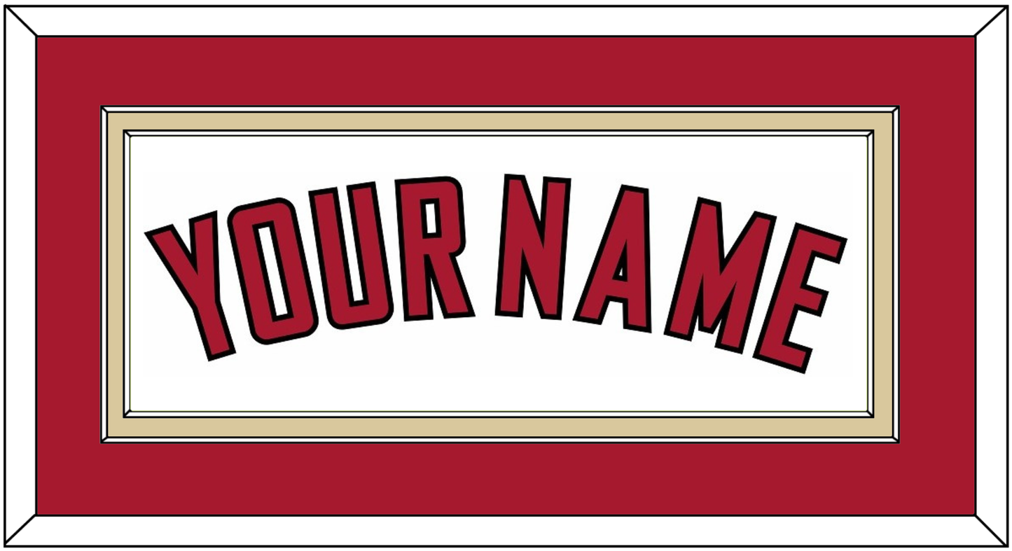 Arizona Name - Home White (2020-2023) - Signature Tier 2