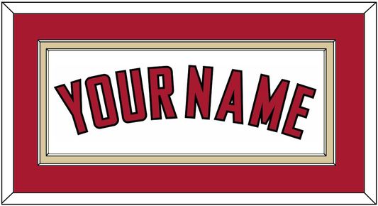 Arizona Name - Home White (2020-2023) - Signature Tier 2
